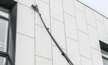 Мойка фасадов штангой