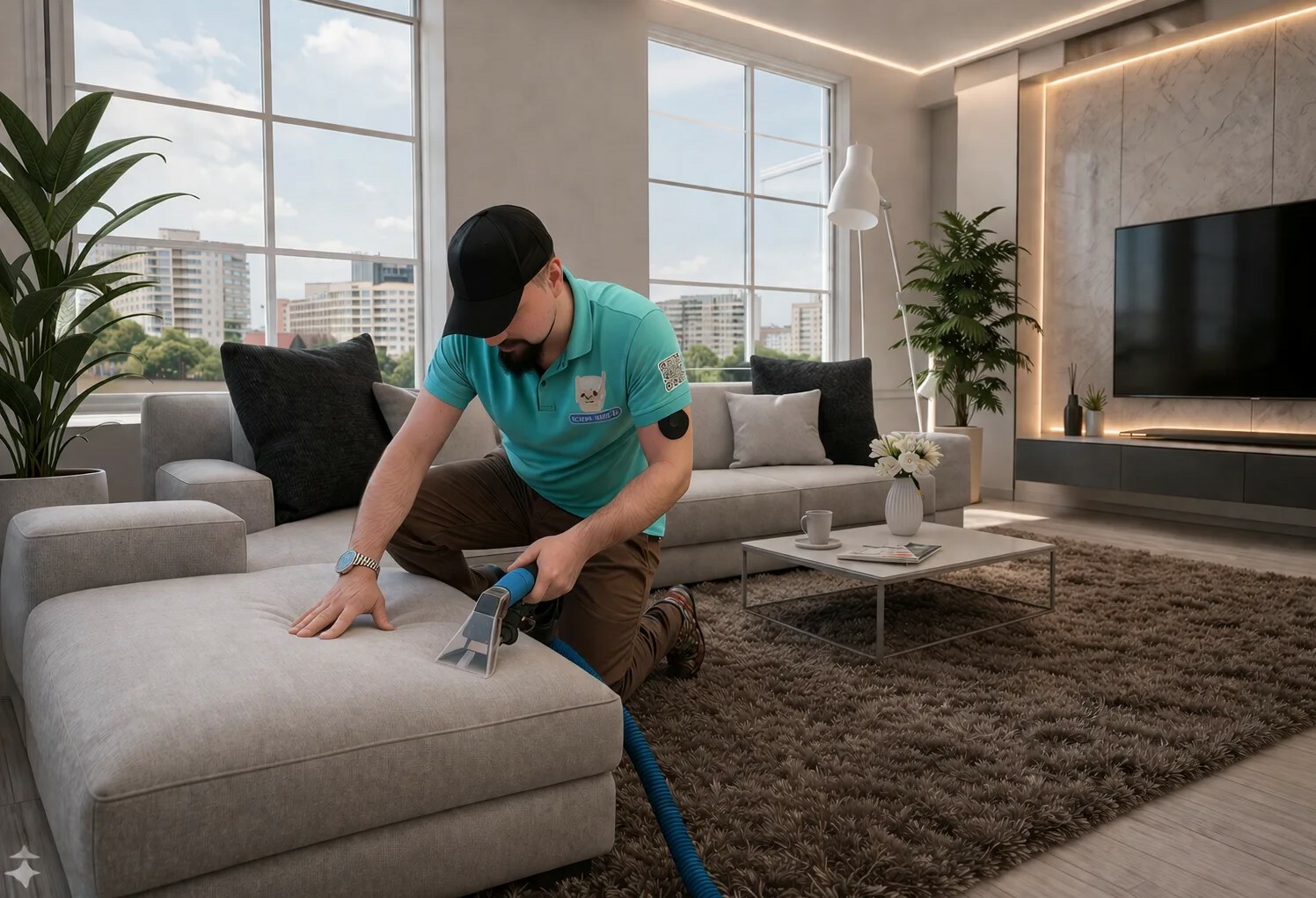 Химчистка дивана спб